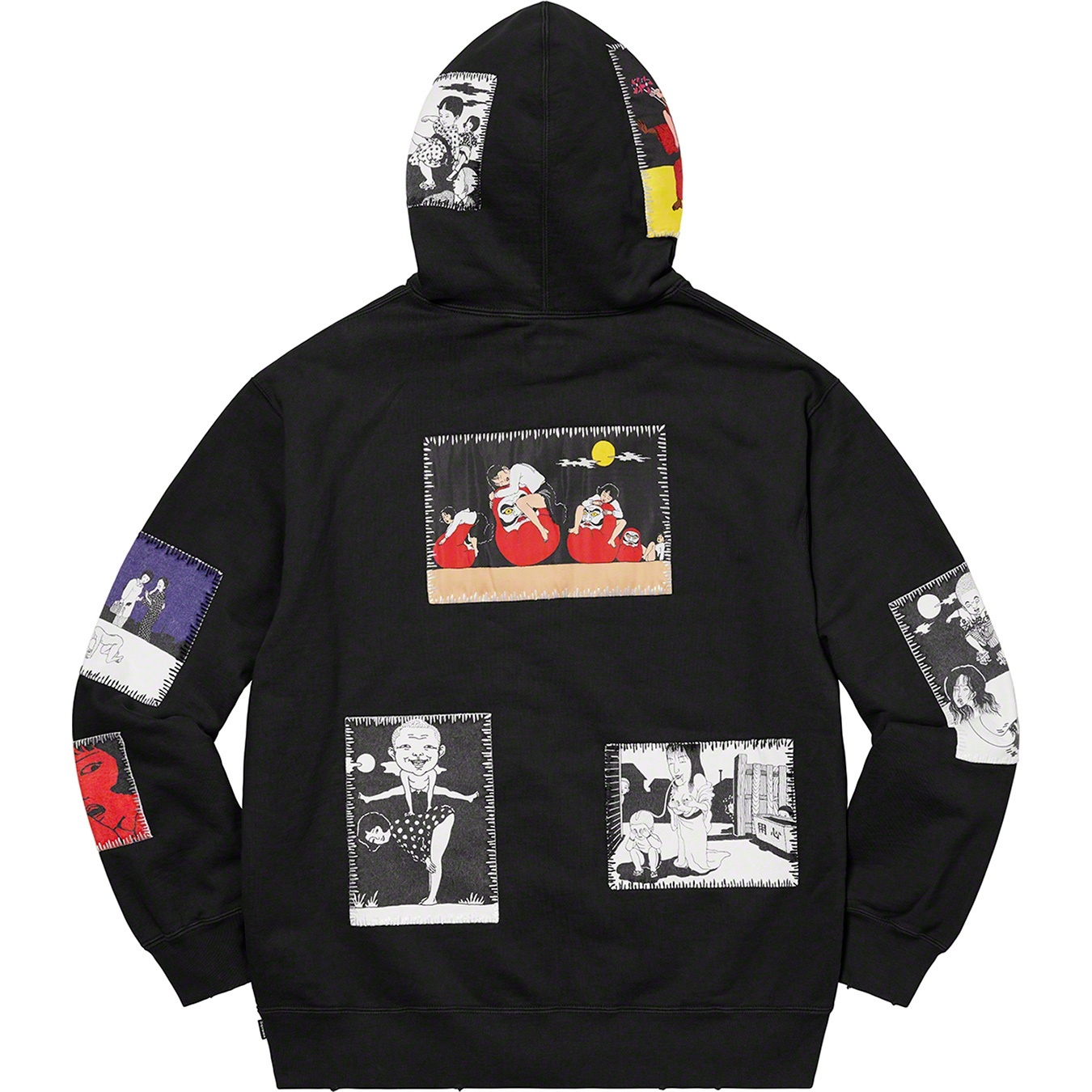 Toshio Saeki/Supreme Hooded Sweatshirt view 5